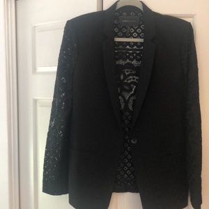 Black Lace Blazer by BCBG Maxazaria